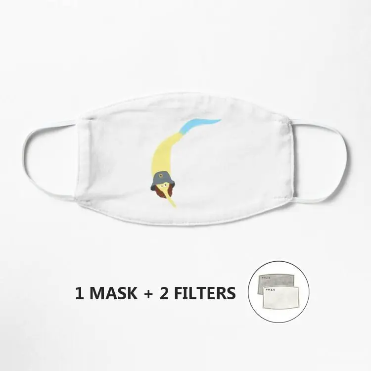 

string worm #17 Mask Dustproof Cotton Face Mouth Mask Reusable Fabric Anti Pollution Mask