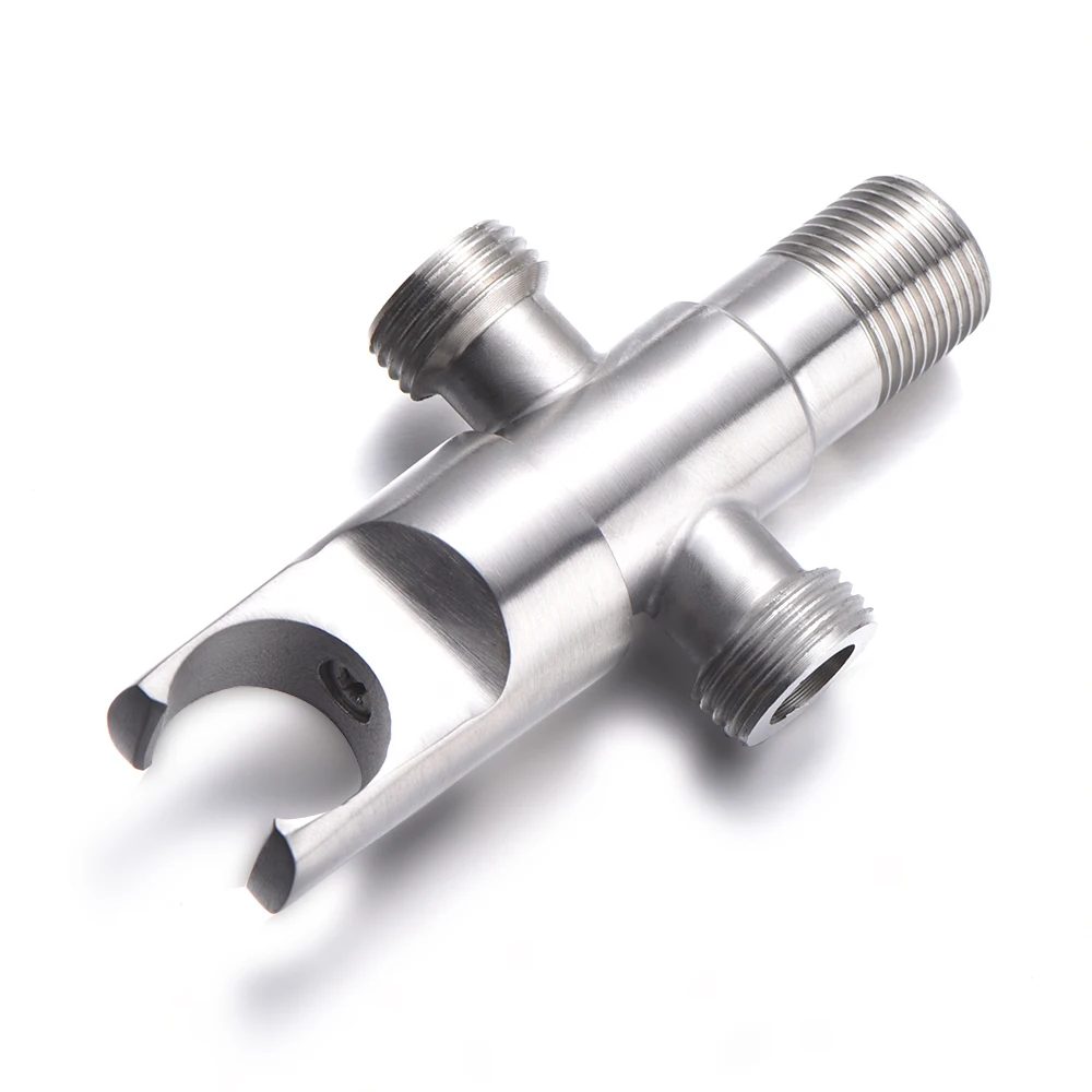 Многофункциональные Т-образные клапаны из нержавеющей стали с держателем