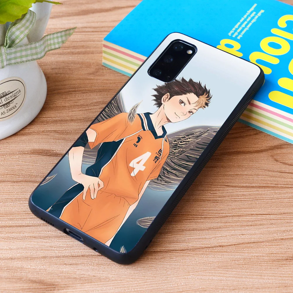 

For Samsung Galaxy Yuu Nishinoya Soft TPU border Samsung Galaxy Case