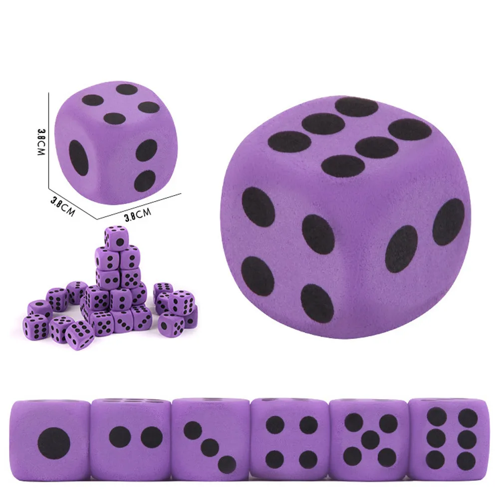 baby toys Specialty Giant EVA Foam Playing Dice Block Party Toy Game Prize for Children Games Funny Tools Entertainment | Игрушки и