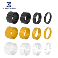 x autohaux 5mm 10mm 15mm 20mm bicycle headset aluminium alloy handlebar stem spacers fork washer fit 1 18inch 28 6mm stem