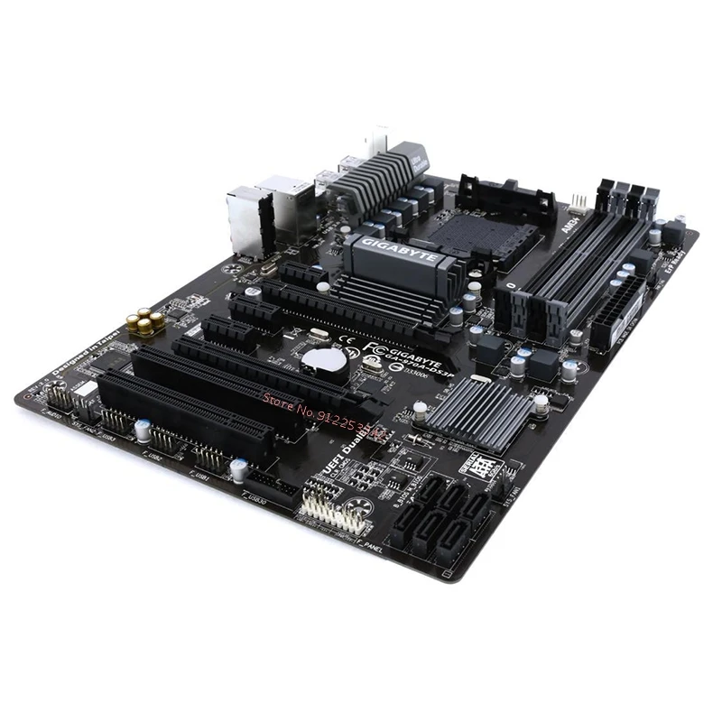 Материнская плата для компьютера GIGABYTE GA-970A-DS3P USB3.0 SATA3 970A-DS3P Socket AM3/AM3 + DDR3 AMD 970 б/у