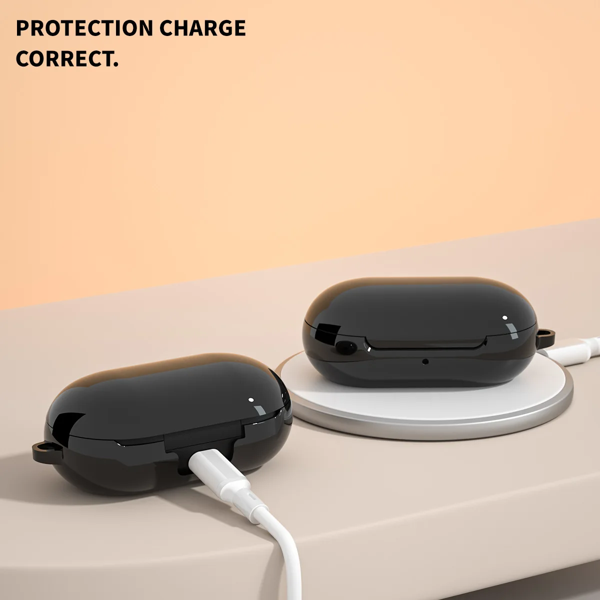 Electroplated Earphone Case For Samsung Galaxy Buds Plus Buds+ Cases Luxury Hard PC Solid Protective Cover | Электроника