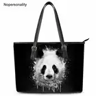 Женская пляжная сумка с рисунком панды