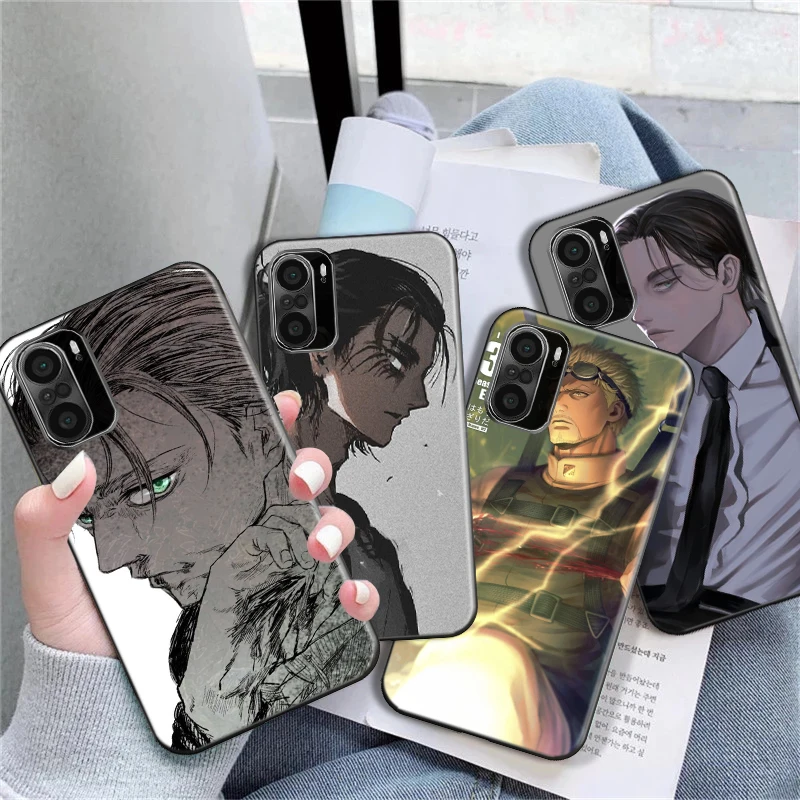 

Anime Japanese Allen Attack On Titan Phone Case For Xiaomi 11 11 Lite 11 Pro Note 10 10 Pro 10S 10 Pro 10 Lite Hard Soft TPU