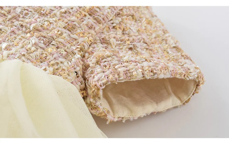 Весенне-летнее платье-пачка для девочек многослойное платье малышей Детское