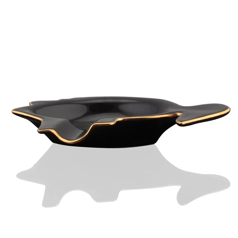 Металлическая Пепельница керамические Крутые гаджеты 1 держатель для сигары