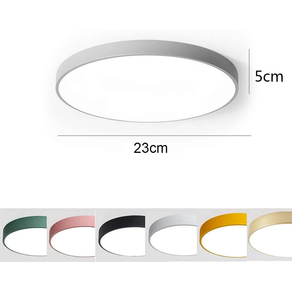 Светодиодный потолочный панельный светильник 9 дюймов розовая лампа для