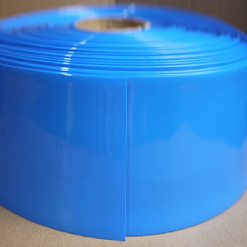 Термоусадочная трубка из пвх ширина 228 мм Диаметр 145 (для упаковки батарей) 3/5