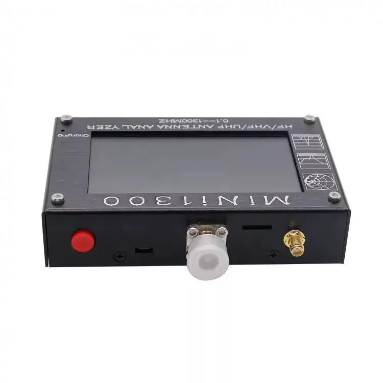 Антенна счетчик MINI1300 HF/VHF/UHF антенный тестер Мини 1300 частота 0 1 МГц с 4 3 &quotна