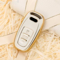 tpu keychain car key fob case cover for audi a1 a3 a4 a5 a6 a7 a8 quattro q3 q5 q7 2009 2010 2011 2012 2013 2014 2015 accessory