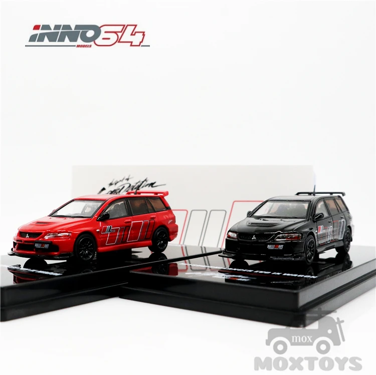 INNO 1:64 MITSUBISHI LANCER EVOLUTION IX WAGON 2005 RALLIART литая модель автомобиля|Наземный транспорт| |