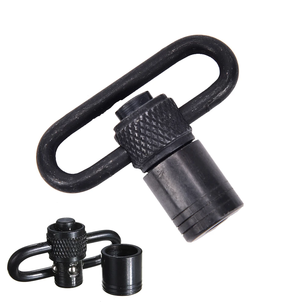 

Metal Quick Detach Release Sling Swivel Mount Ring Swivel Mount Carabiner Pattern Knurled Strap Buckle
