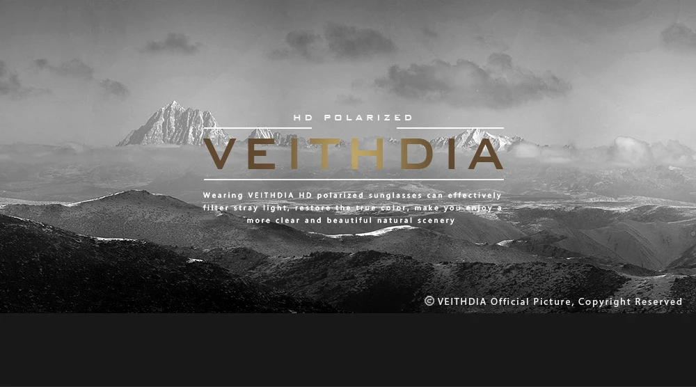 VEITHDIA, мужские фотохромные солнцезащитные очки из алюминиево-магниевого сплава, поляризационные очки с уф400 линзами, аксессуары, мужские солнцезащитные очки для мужчин 6699