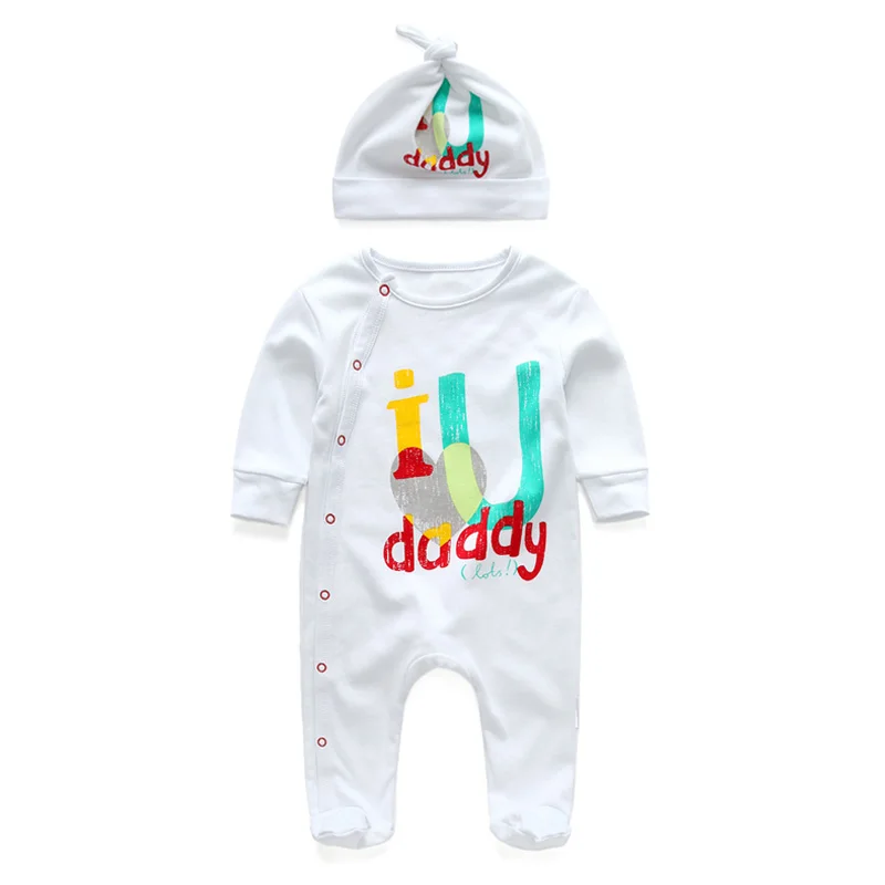 daddy Комбинезон для маленьких мальчиков; бренд г.; Летний комбинезон в клетку для новорожденных; Комбинезоны для младенцев; Одежда для новорожденных; roupas de bebe - Цвет: daddy