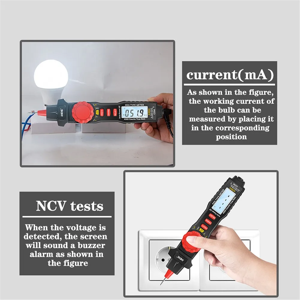 

Smart Multimeter 1 PC Digital High-precision Metal Multi-function Pen-type