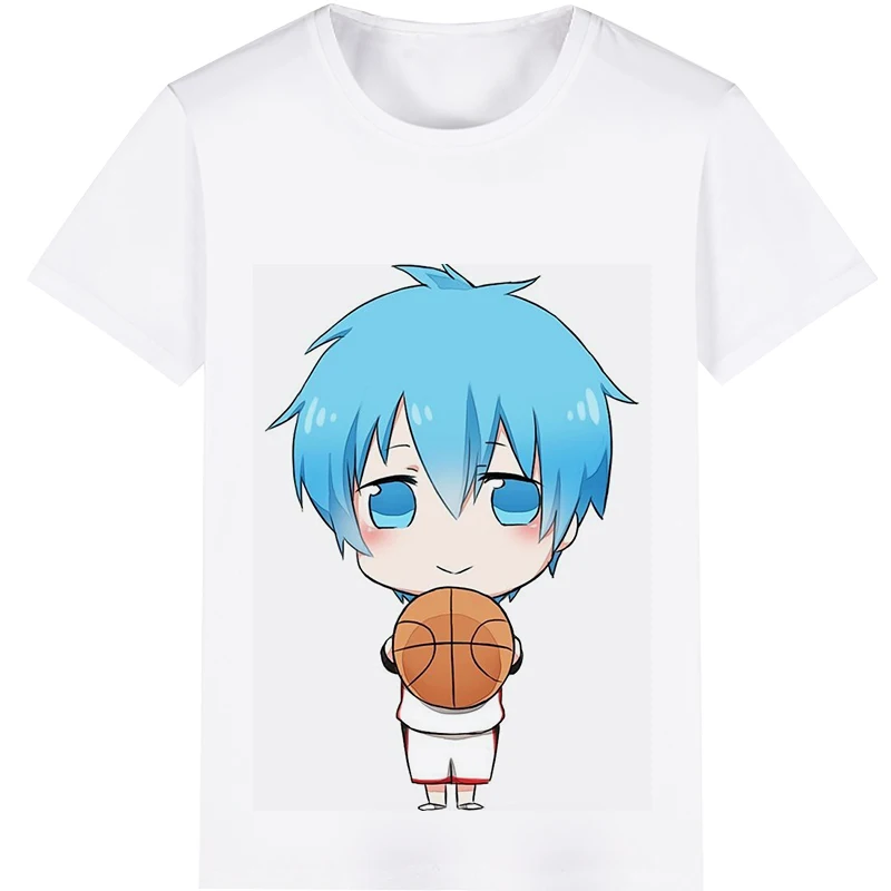 

Костюм для косплея по баскетболу Kuroko No Basuke Kuroko, футболка с коротким рукавом для детей и взрослых