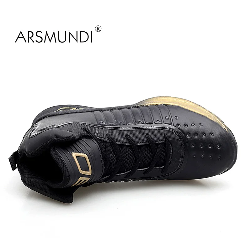 Murah ARSMUNDI Beberapa Basket Pria Basket Tinggi Pelatihan Atas Sepatu Bot Sepatu Semata Kaki Outdoor Pria Sneakers Athletic Sepatu Olahraga