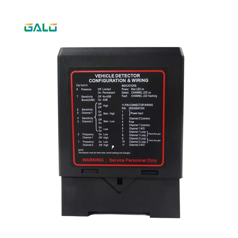 barrier gate 2 channel car pd232 loop detector for access control system free global shipping