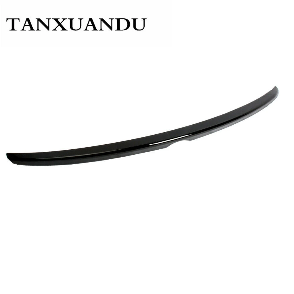 

Rear Tail Trunk Lip Spoiler Wing Trim OEType Painted Gloss Black Fit For MAZDA 3 AXELA 2014-2018 Sedan