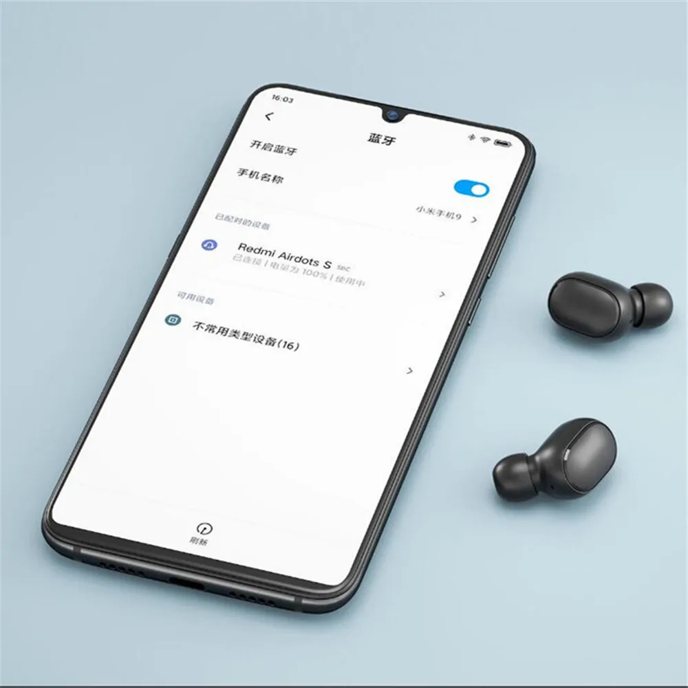 

AirDots 2 TWS Bluetooth 5.0 Noise Reduction with Mic AI Control Redmi AirDots S True Wireless Headset