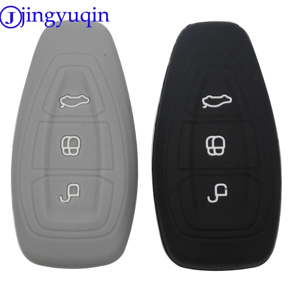 ПУЛЬТ 3 кнопки силиконовый чехол для ключ дистанционного управления Ford Fiesta Focus