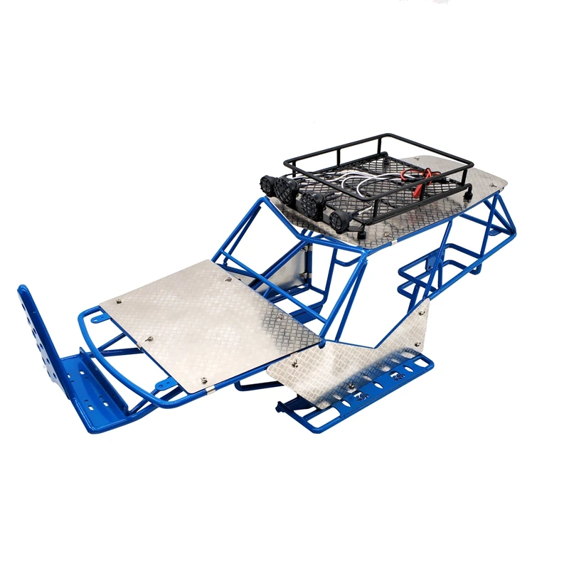 Для 1/10 масштаб радиоуправляемая модель Axial Рейф металлическая рулонная клетка