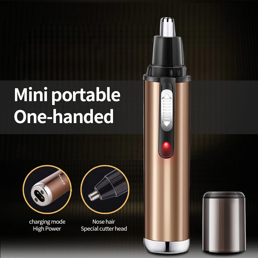 

Charging Nose Hair Trimmer Repair Electric Shaving Safe Nose Hair Cut Face Care Shaving Trimmer For Nose Trimer Trimming Tools