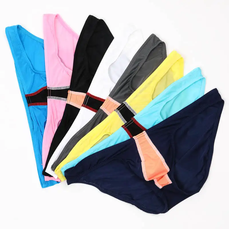 8 шт./упак. Для мужчин нижнее белье трусы сексуальные мужчины Cueca с рисунком