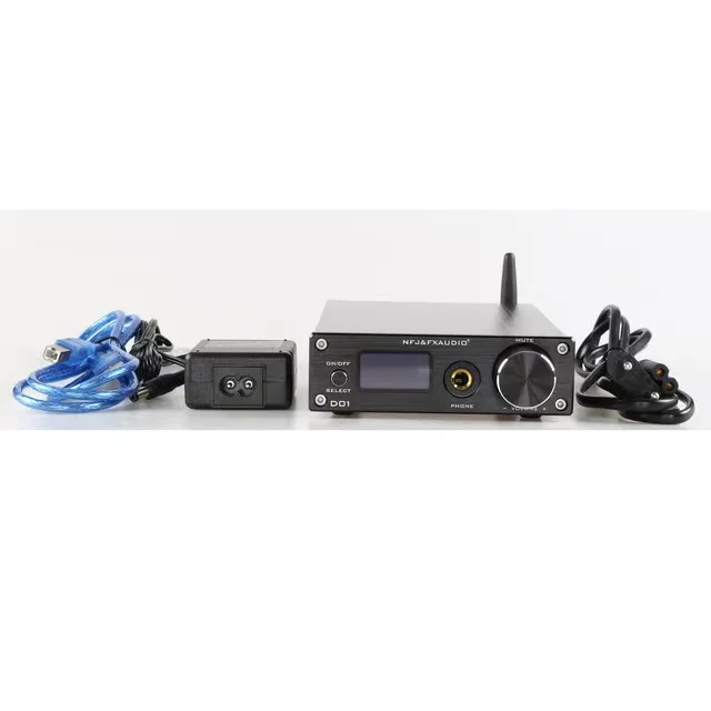 Усилитель для наушников FX-Audio D01 USB DAC Bluetooth 5 0 ES9038Q2M 32 бит 768 кГц DSD512 XU208 усилитель