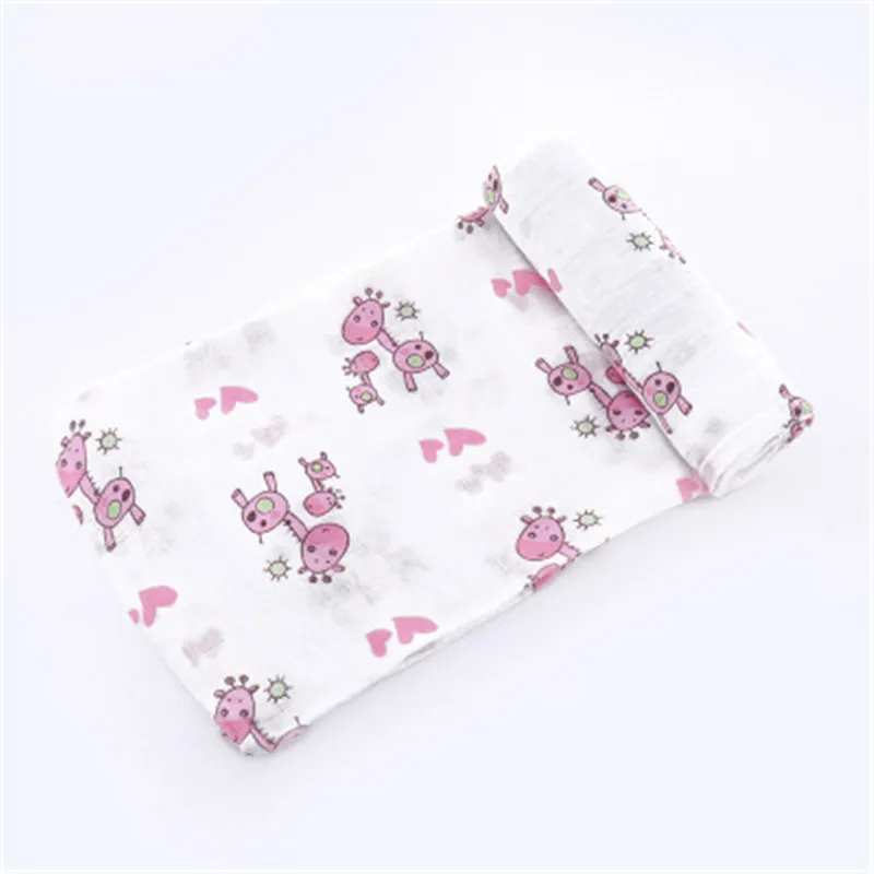 

Cotton Baby Blanket 120*110cm Soft Newborn Blanket Bath Gauze Baby Wrapped Sleeping Bag Baby Stroller Cover