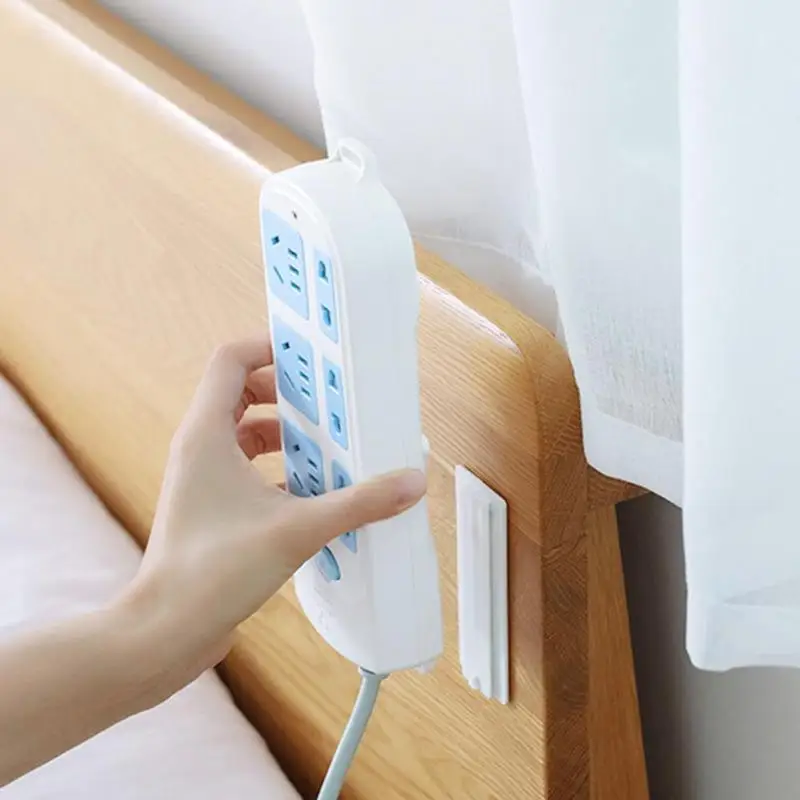 2019 новая практичная и прочная Wall Mount Мощность держатель ленты бесшовные Стикеры