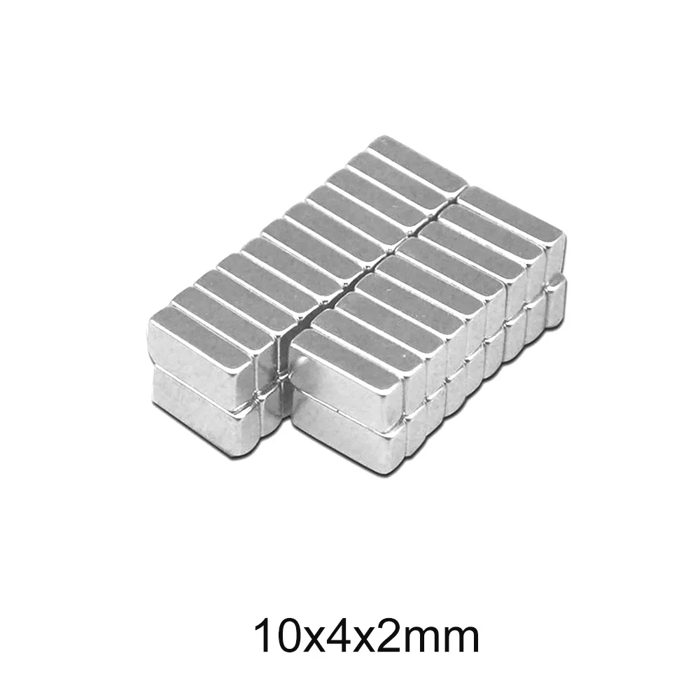 Магнит из редкоземельных элементов N35 10 мм x 4 10x4x2 20-600 шт. | Строительство и ремонт