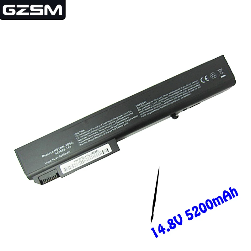 HSW батареи 8 ячеек ноутбука для HP EliteBook 8530 p w 8540 8730 8740 6545b KU533AA HSTNN XB60 Батареи akku|battery for