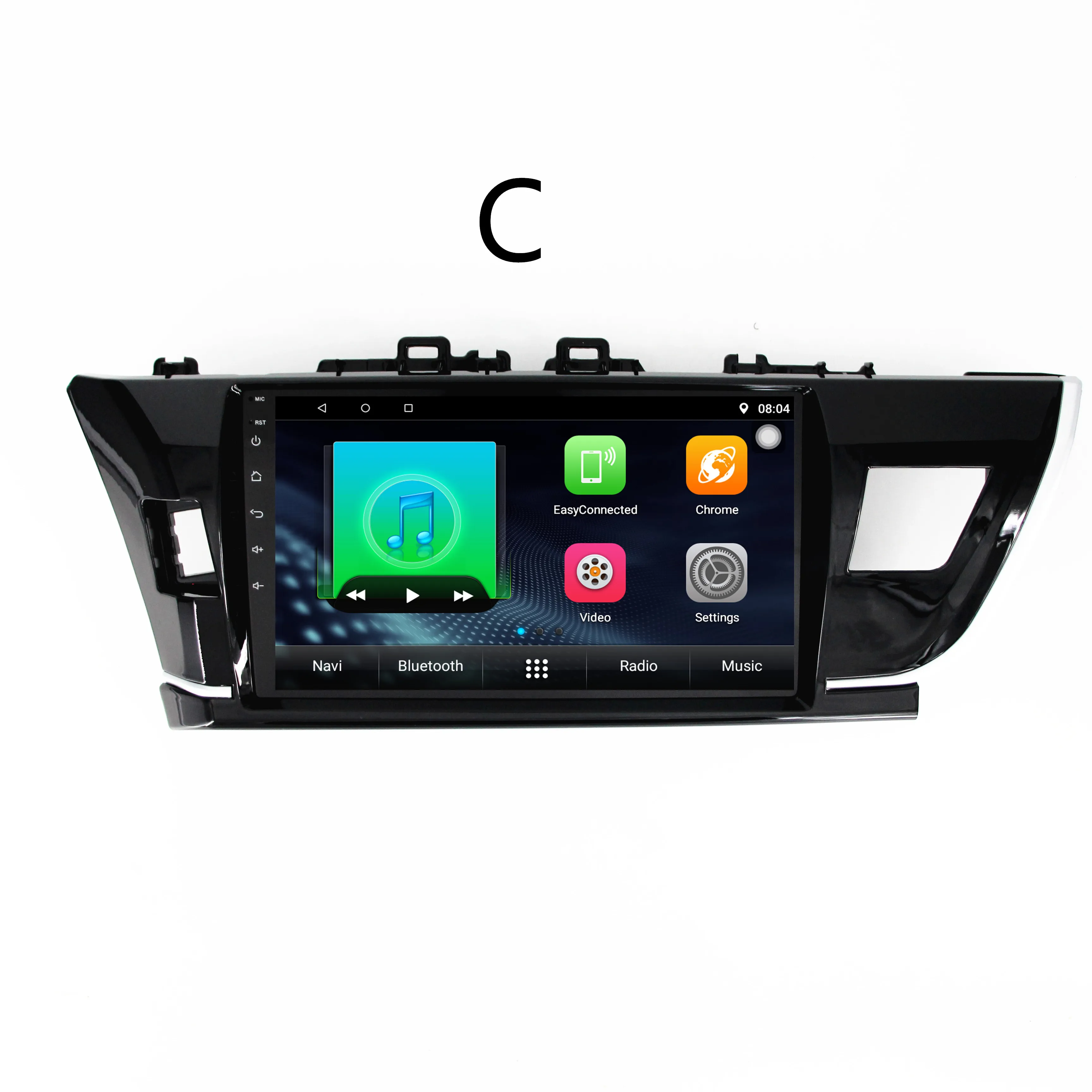 10' 2din автомобильный gps Радио навигатор 2G+ 3 2G Android мультимедийный плеер для toyota Corolla с радио BTstereo FM wifi