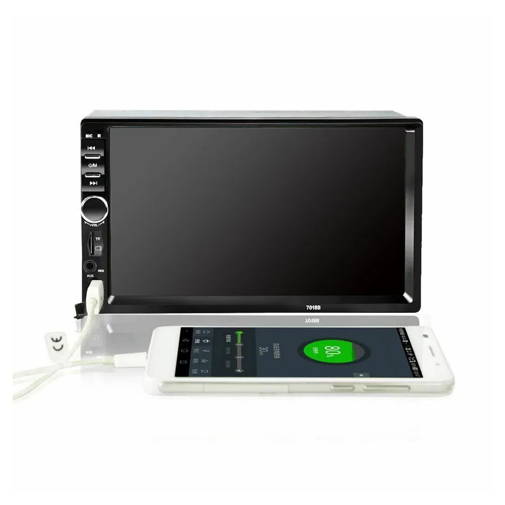 7018 universal multimidia car mp5 player dvd radio automotivo 2-din accessories oto teyp aparelho de som | Автомобили и мотоциклы
