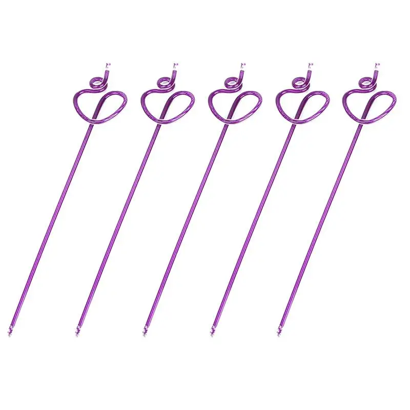 5 шт 23 см акриловый Коктейльный блендер стержень для перемешивания сока напиток