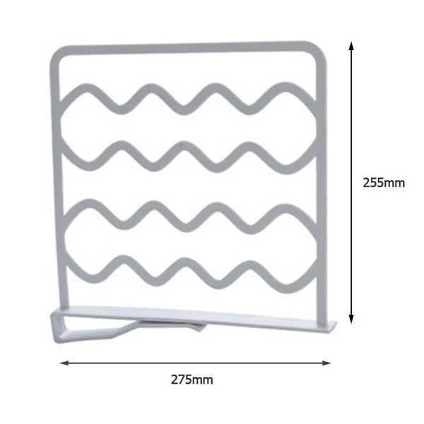 

Practical Creative Wardrobe Cabinet Partition Desktop Divider Storage Shelf Holder