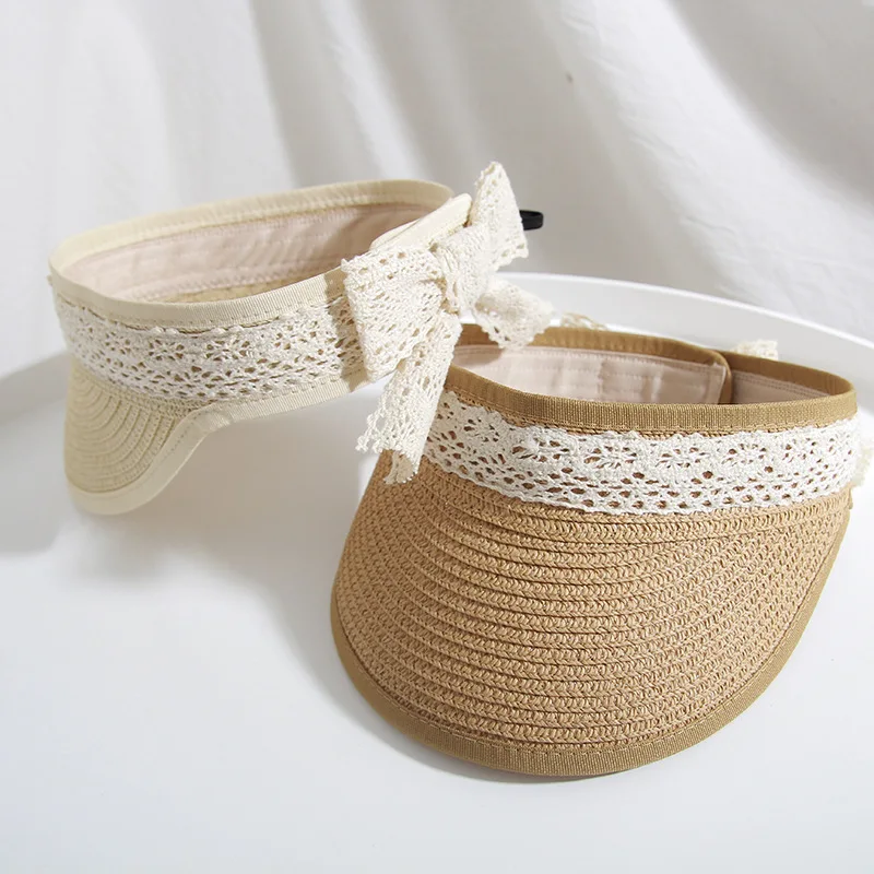 H7430 Корейский детский Пустой Топ летняя шляпа путешествия открытый