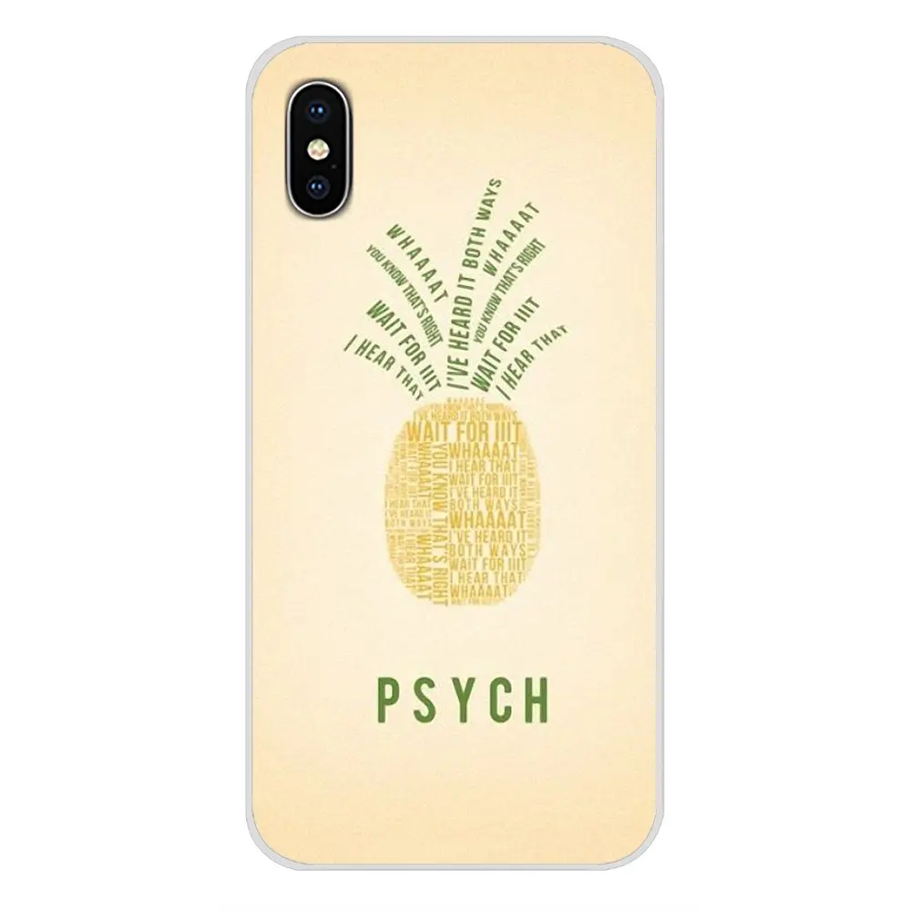 Amazing Psych Pineapple Luxury Mobile Phone Skin Cover For Apple iPhone X XR XS 11Pro MAX 4S 5S 5C SE 6S 7 8 Plus ipod touch 5 6 | Мобильные