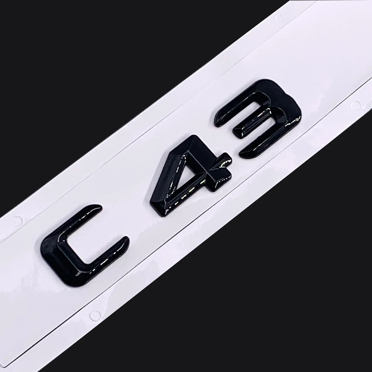 Оригинальный размер 1:1 автомобильная наклейка на задний хвост эмблема буквы