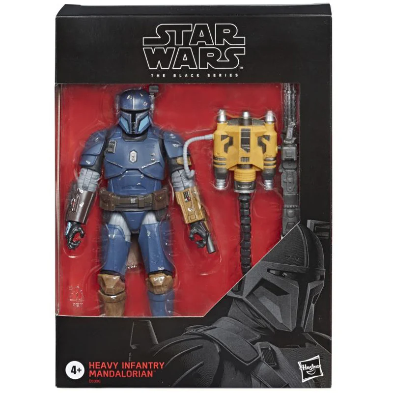 

Original Hasbro Star Wars The Mandalorian Heavy Infantr Black Series Collection Anime Action Figures Model Gift Adult Kids Toys