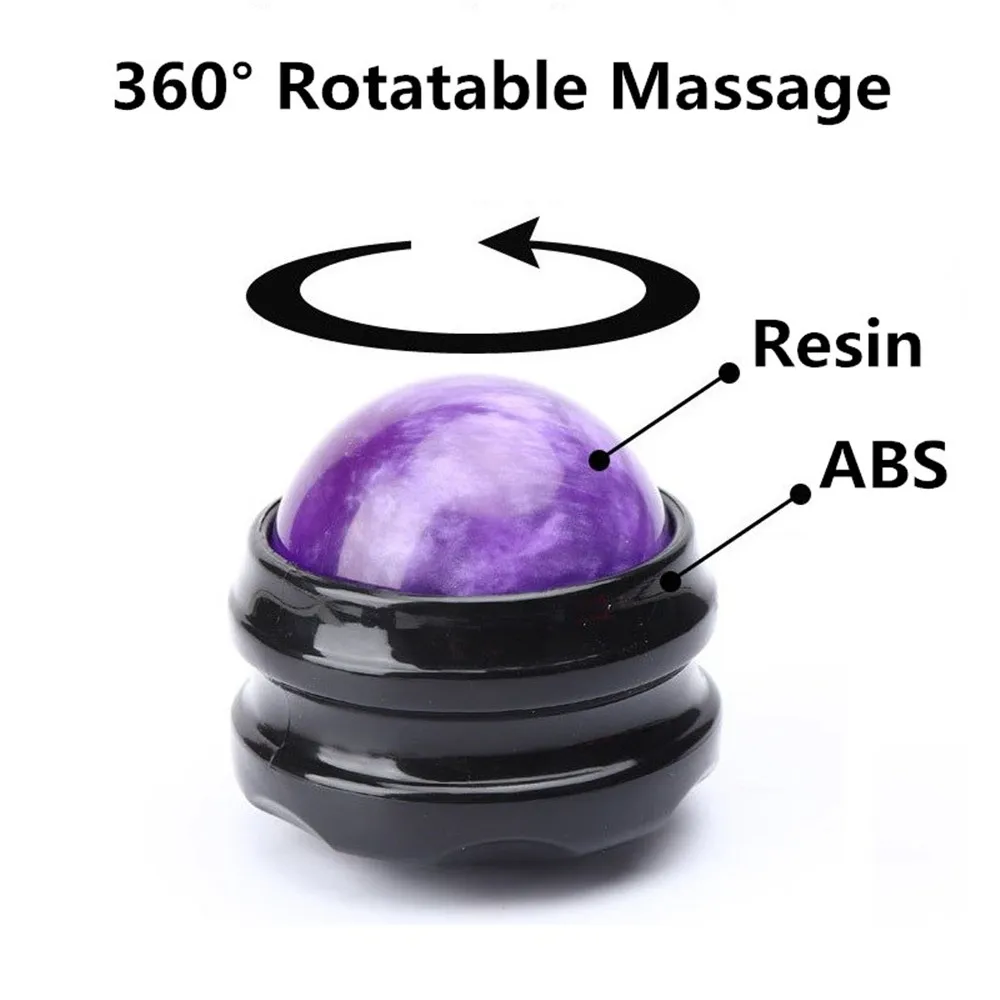 Массажный роликовый массажер с шариками для холодного массажа расслабление мышц