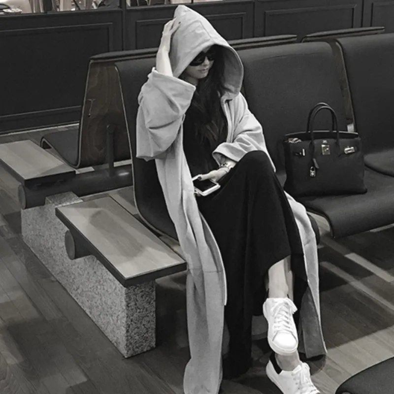 LANMREM 2020 весеннее Новое повседневное модное женское пальто свободного кроя плюс