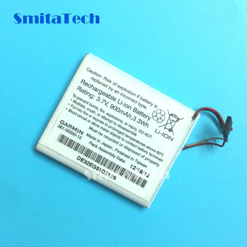 Для GARMIN Edge 510 510J перезаряжаемая литий-ионная батарея 361-00050-12 3 7 V 900mAh WH запасная