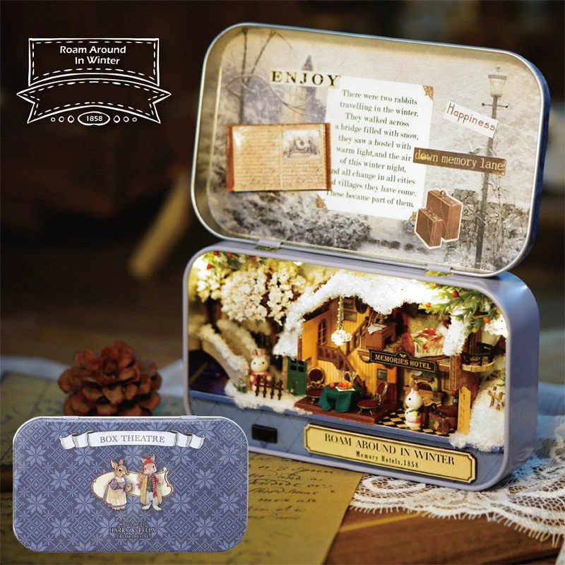 Мебель для кукольного театра Миниатюрная игрушка сделай сам мини-кукольный