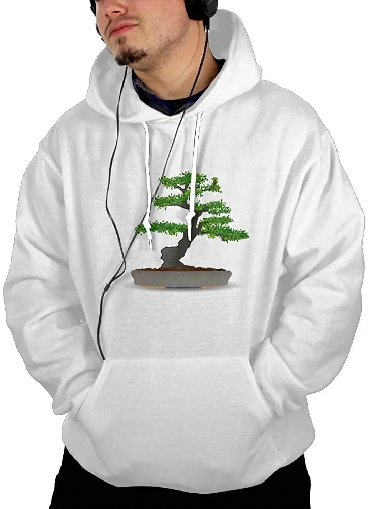 

Флисовый Пуловер Bonsai, толстовка с капюшоном и карманом кенгуру