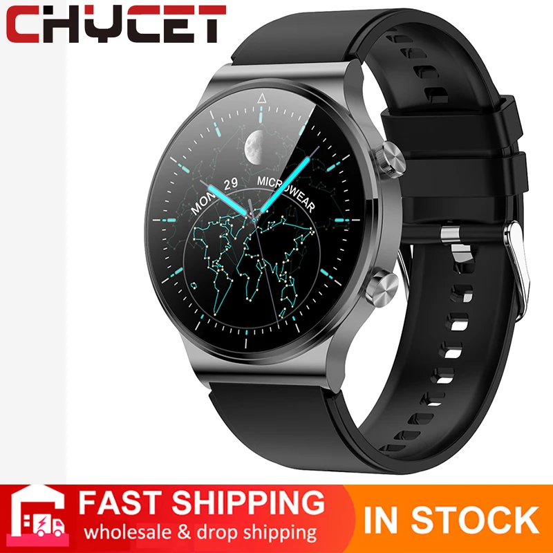 

CHYCET 2021 NEW Smartwatch Man Women Smart Watches Heart Rate Blood Pressure Sleep Monitor Smart Watch For Android IOS Huawei