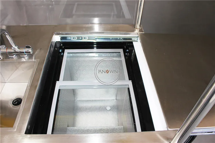 Новый стиль hotdog фургон для фаст фургона ручной велосипед киоск трехколесная