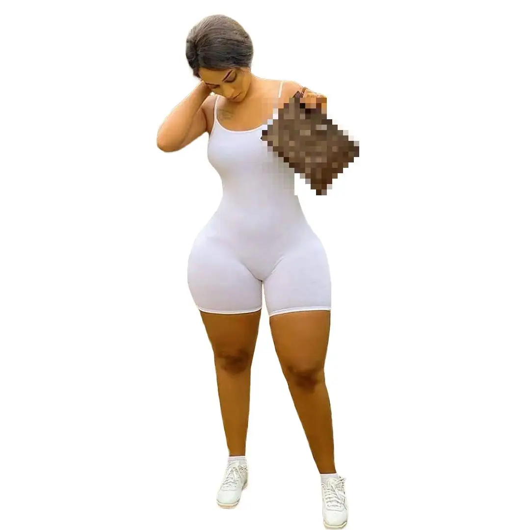 

Suspender Bodysuit Women 2021 Summer Skinny Playsuits